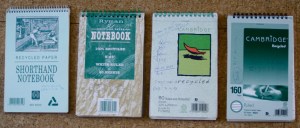 4 Spiral-bound Notebooks